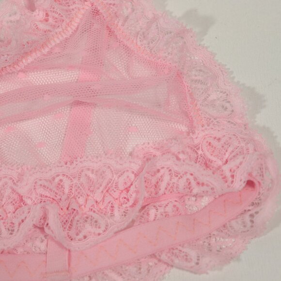 NWT Free People Heart to Heart Bralette in Pink Size Small - Picture 4 of 11